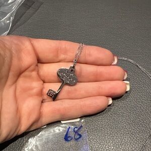 Stainless Key Pendant Necklace